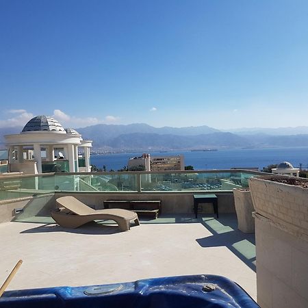 Palmore Top Luxury Penthause With Juccuzi First Line Of The Seaside Lejlighed Eilat Eksteriør billede