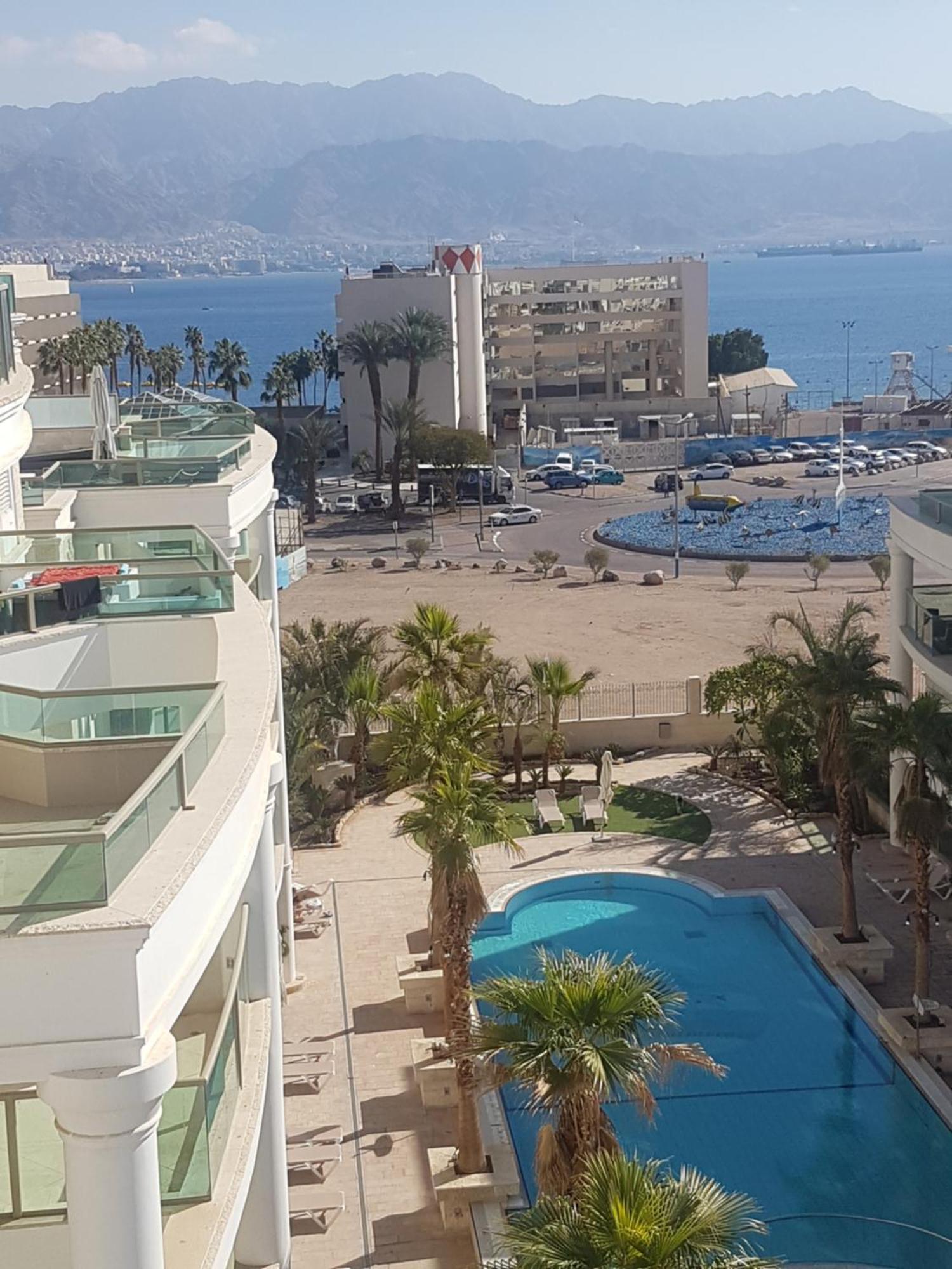 Palmore Top Luxury Penthause With Juccuzi First Line Of The Seaside Lejlighed Eilat Eksteriør billede