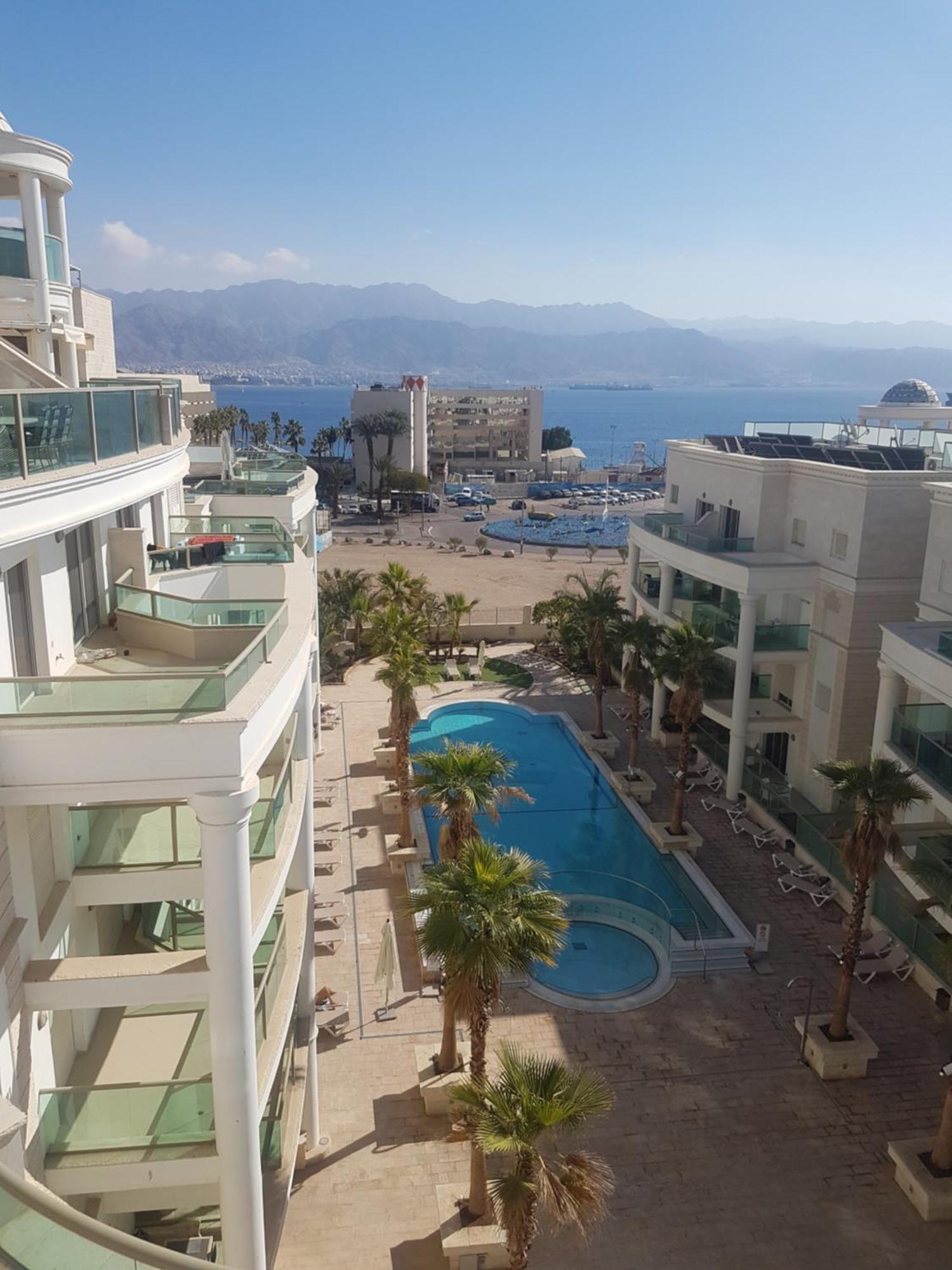 Palmore Top Luxury Penthause With Juccuzi First Line Of The Seaside Lejlighed Eilat Eksteriør billede